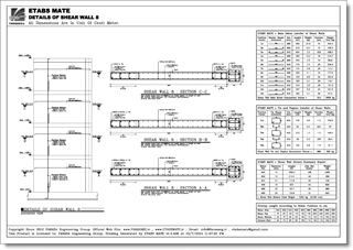 ETABS MATE - Wall